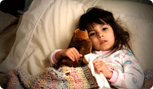 Does Your Child Have a Cold or the Flu?